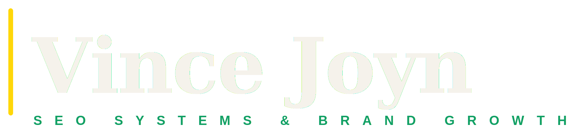 Vince Joyn — SEO Systems & Brand Growth